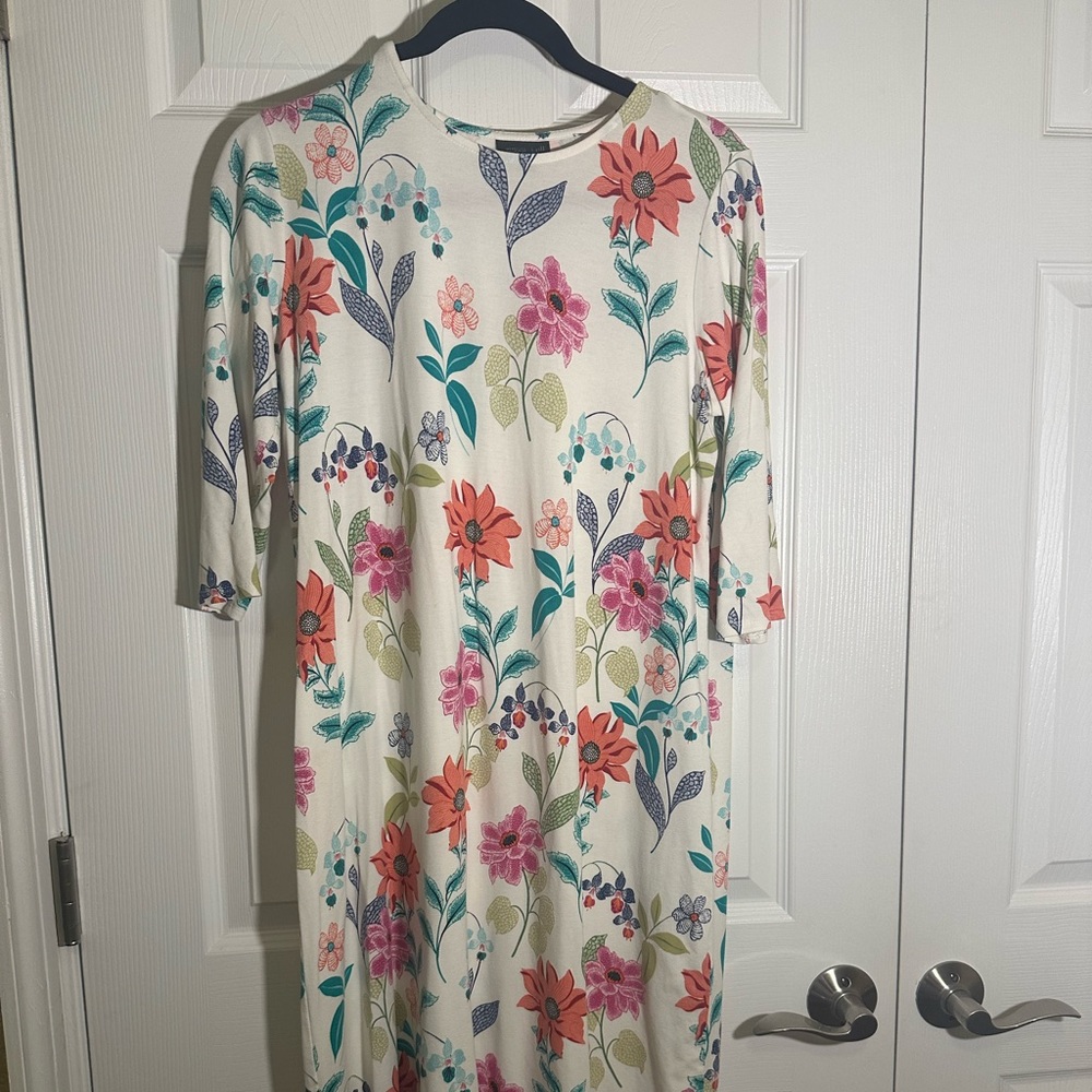 J. Jill Floral Smock dress. Size small